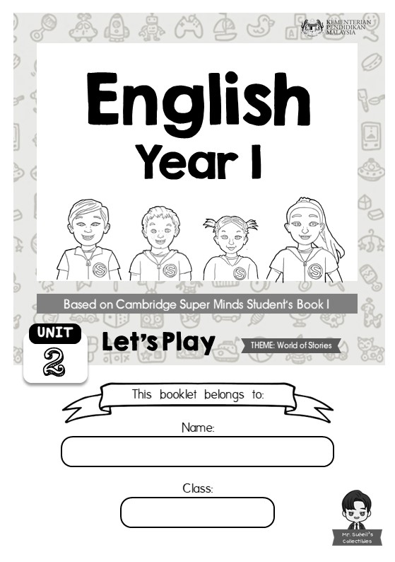 English Year 1 Unit 2 Let S Play Mr Suheil S Collectibles